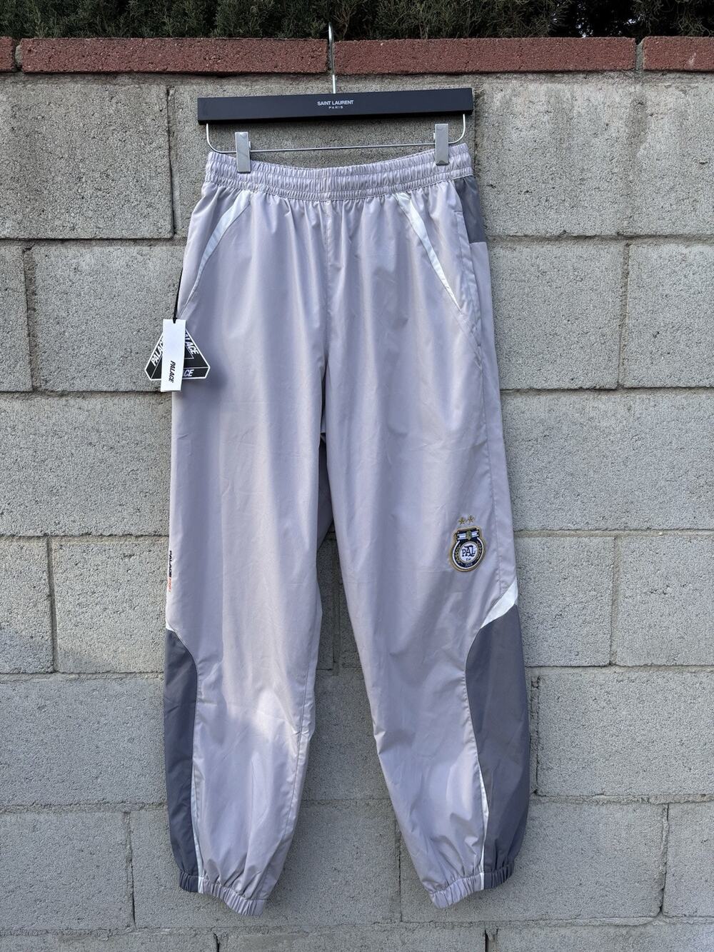 Palace Skateboards Pro Shell Jogger Grey Sz S